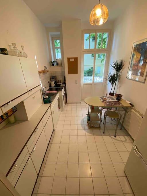 Schone Altbauwohnung Mit Grun In Ruhiger Lage Leipzig Exterior foto